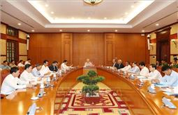 Tổng Bí thư, Chủ tịch nước chủ trì họp Thường trực Ban Chỉ đạo Trung ương về phòng, chống tham nhũng